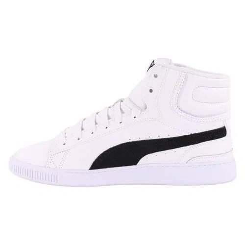 Детские кроссовки с высоким берцем Puma Vikky V3 Mid, Weiß — фото 2