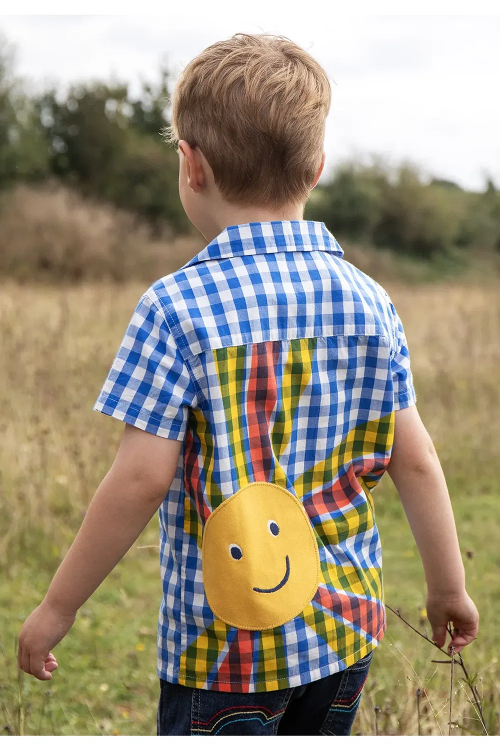 Детская рубашка Noah Frugi, Blue — фото 3