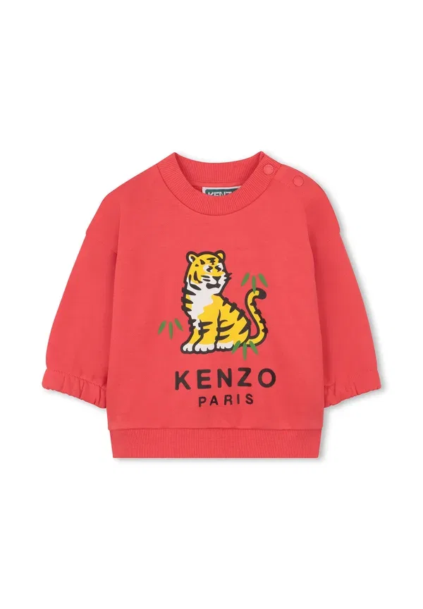 Толстовка Kenzo Kids, красный — фото 3