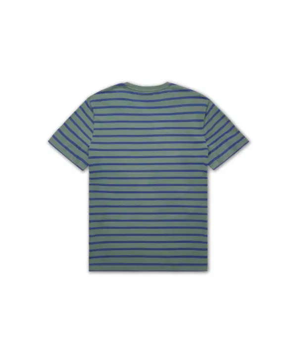 Футболка с полосками Slim Fit, Polo Ralph Lauren, зеленый — фото 2
