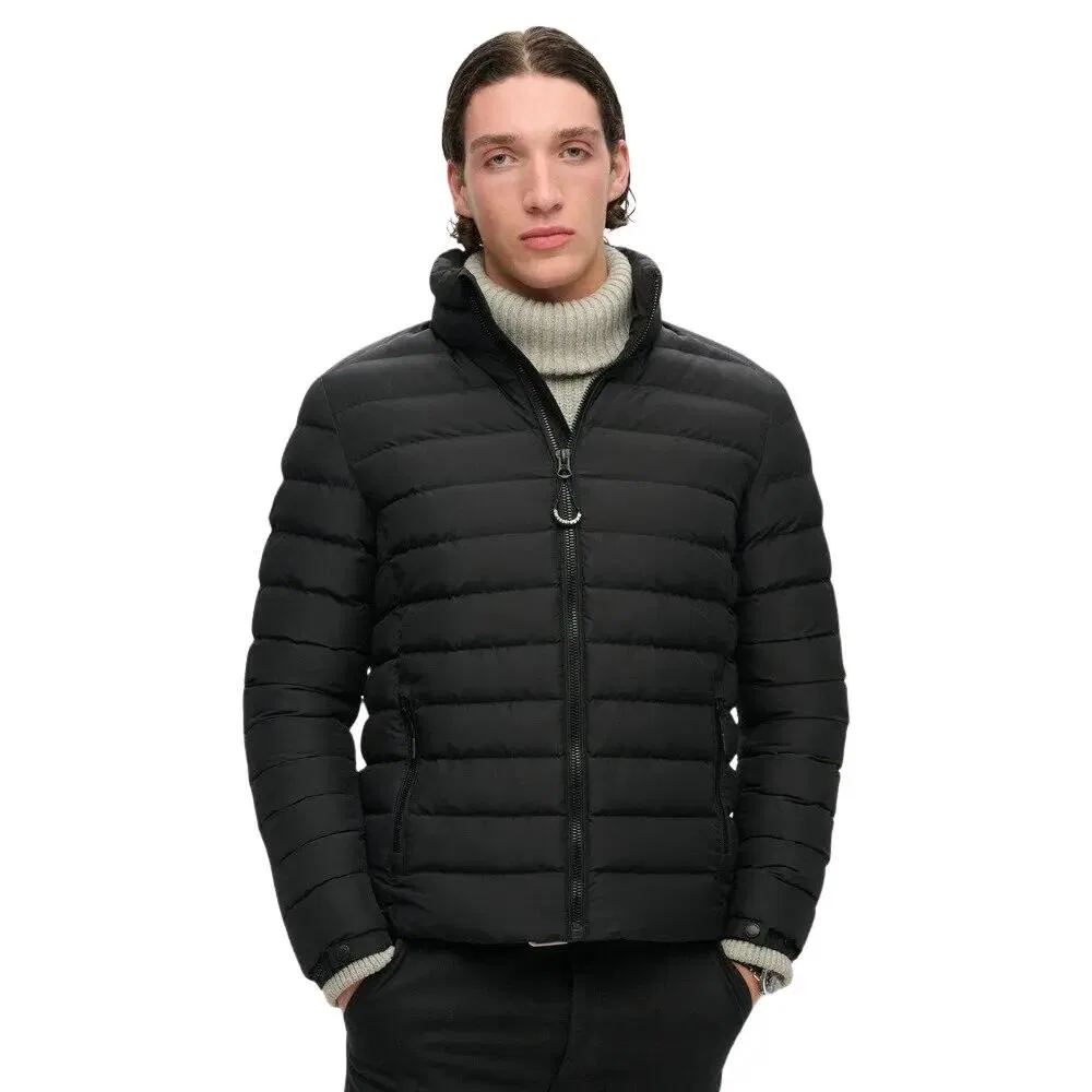 Мужская куртка с принтом Fuji Superdry, Schwarz — фото 2