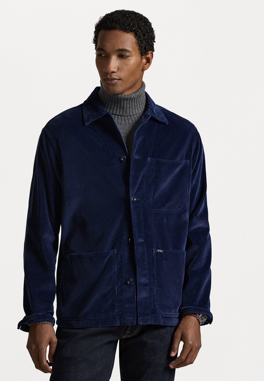 

Куртка Polo Ralph Lauren CORDUROY UTILITY OVERSHIRT, Newport Navy/Dark Blue