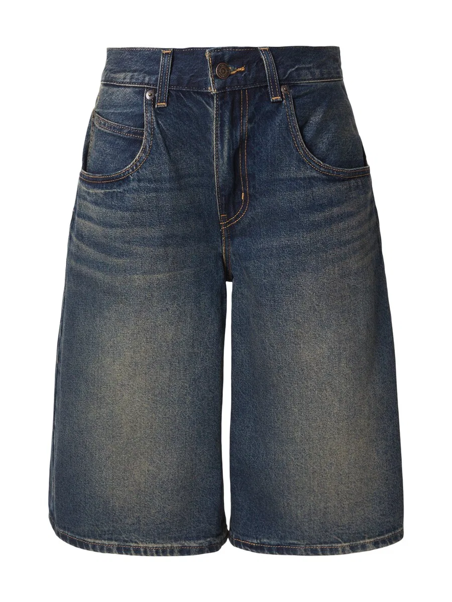 Шорты LEVI'S Baggy 'Super Baggy' темно-синего цвета