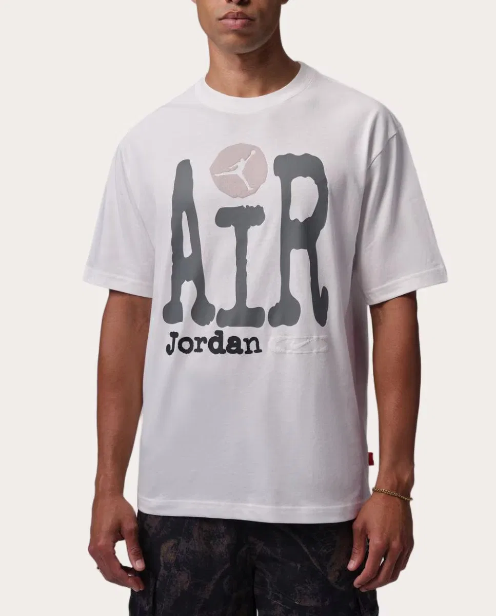 Мужская футболка, Air, Jordan, белый