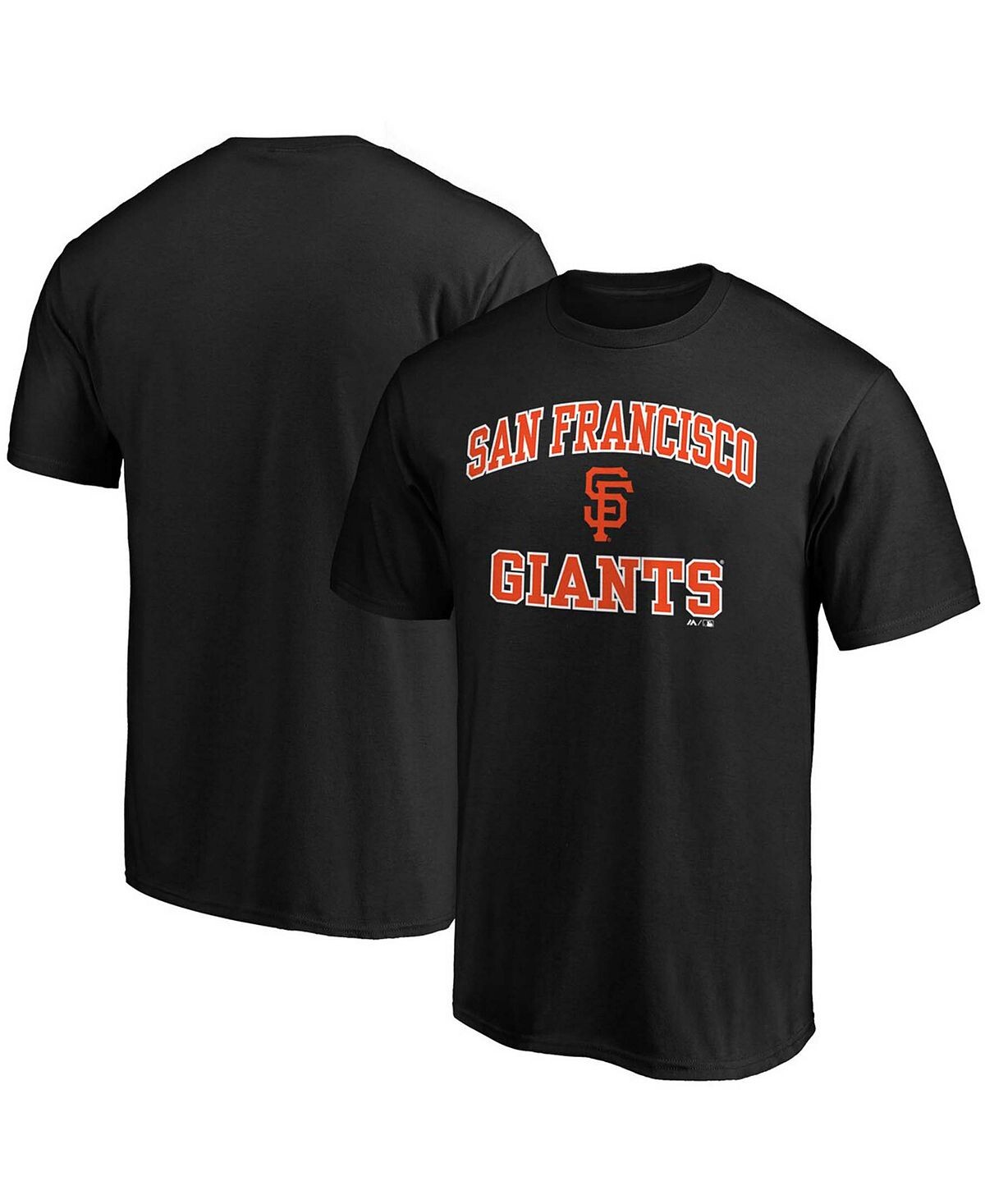 

Мужская черная футболка san francisco giants heart soul Fanatics, черный