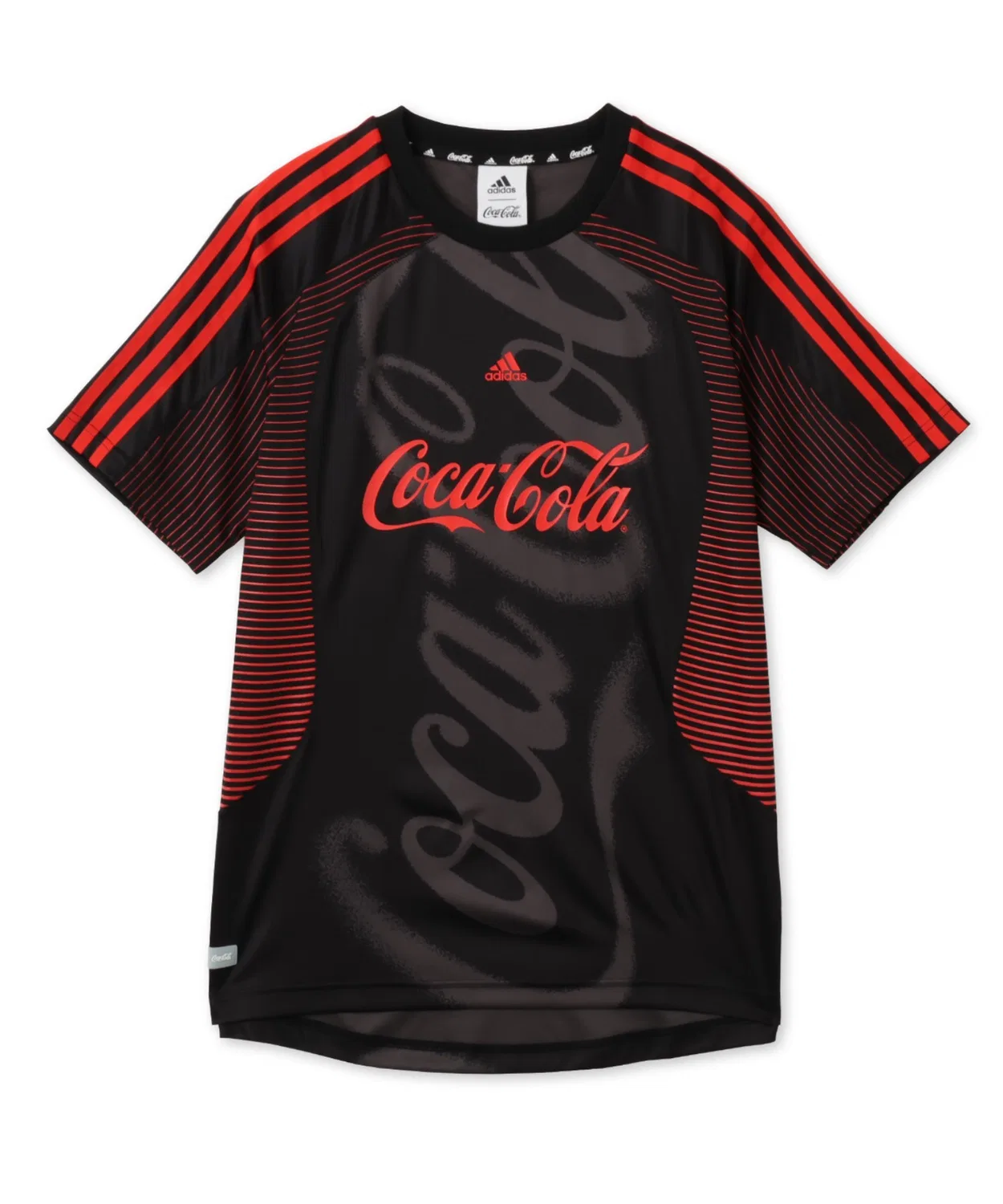 Мужская джерси с длинным рукавомAdidas COCA COLA TEAMGEIST 26 JERSEY, Black — фото 4