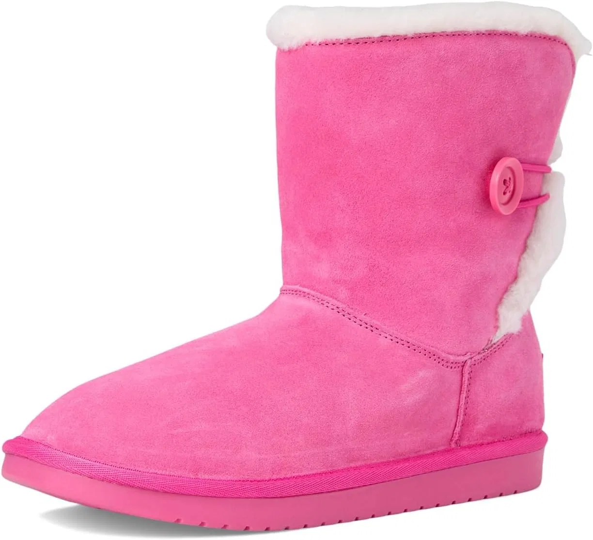 Детские сапоги для девочек Nalie Short Koolaburra by UGG, Fuchsia