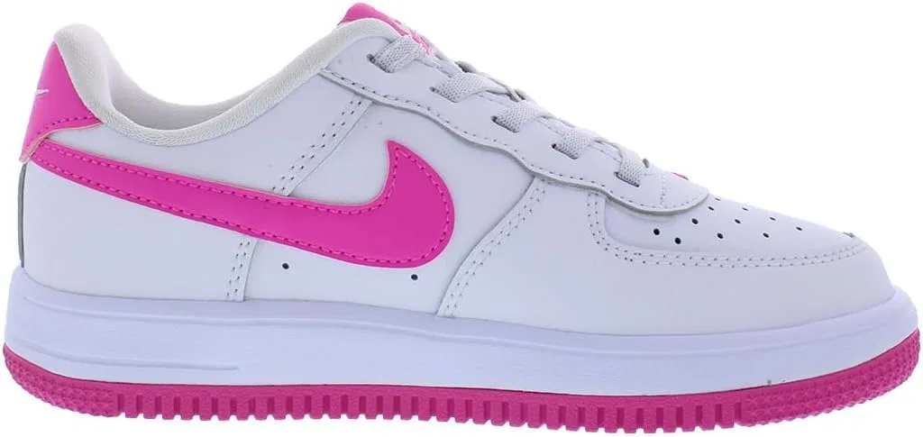 Детские кроссовки для мальчиков с липучкой Nike Force 1 Low EasyOn, White — фото 2