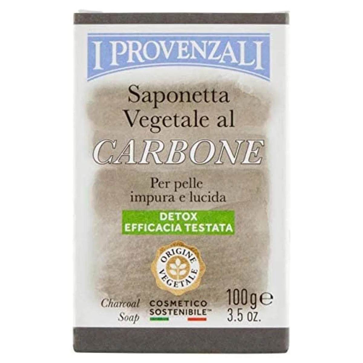 Мыло Detox для рук, I Provenzali, 100 г, Peppermint