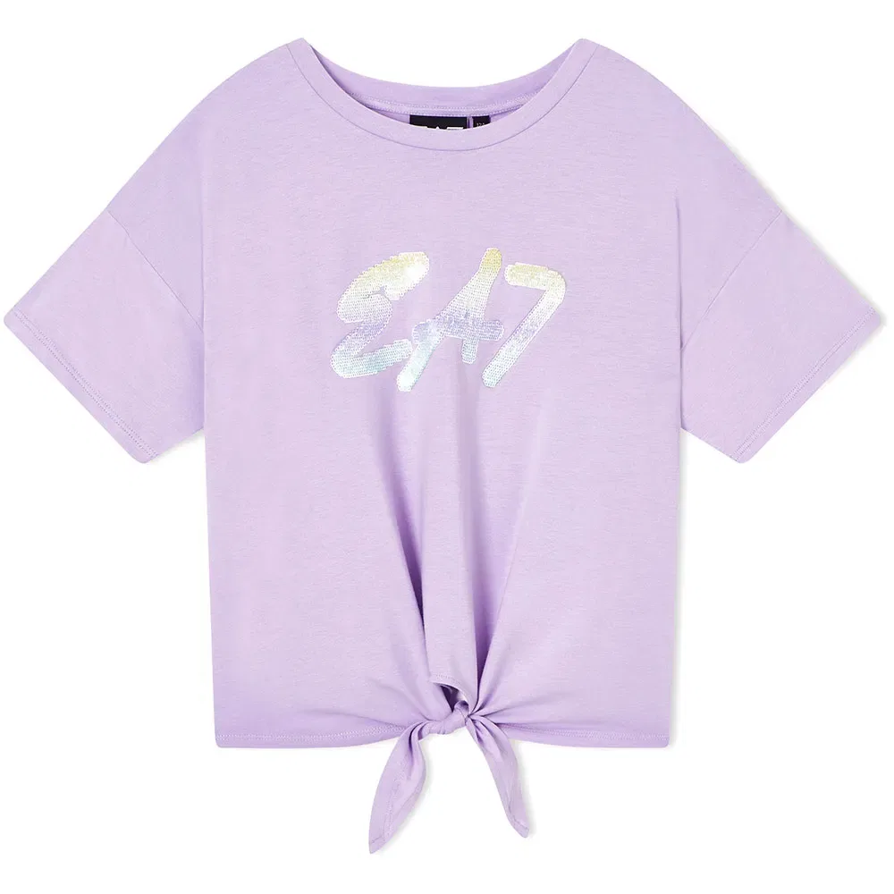 Футболка с коротким рукавом Ea7 Emporio Armani, фиолетовый
