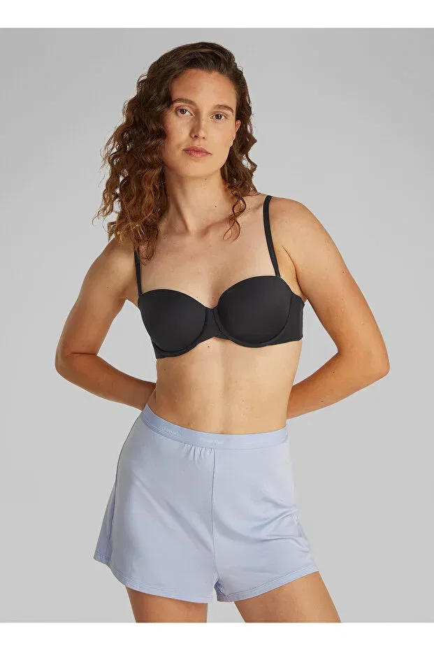 Женский бюстгальтер без бретелек Calvin Klein, Black — фото 2