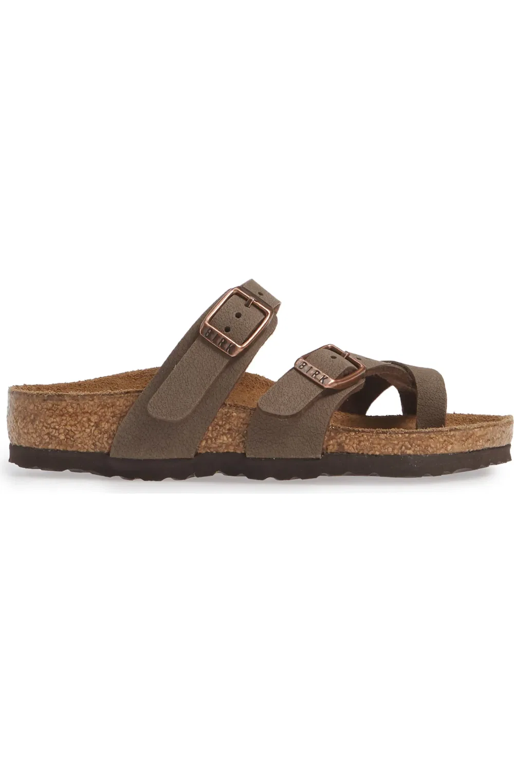 Детские сандалии с регулируемыми ремешками Mayari Birkenstock, коричневый — фото 3