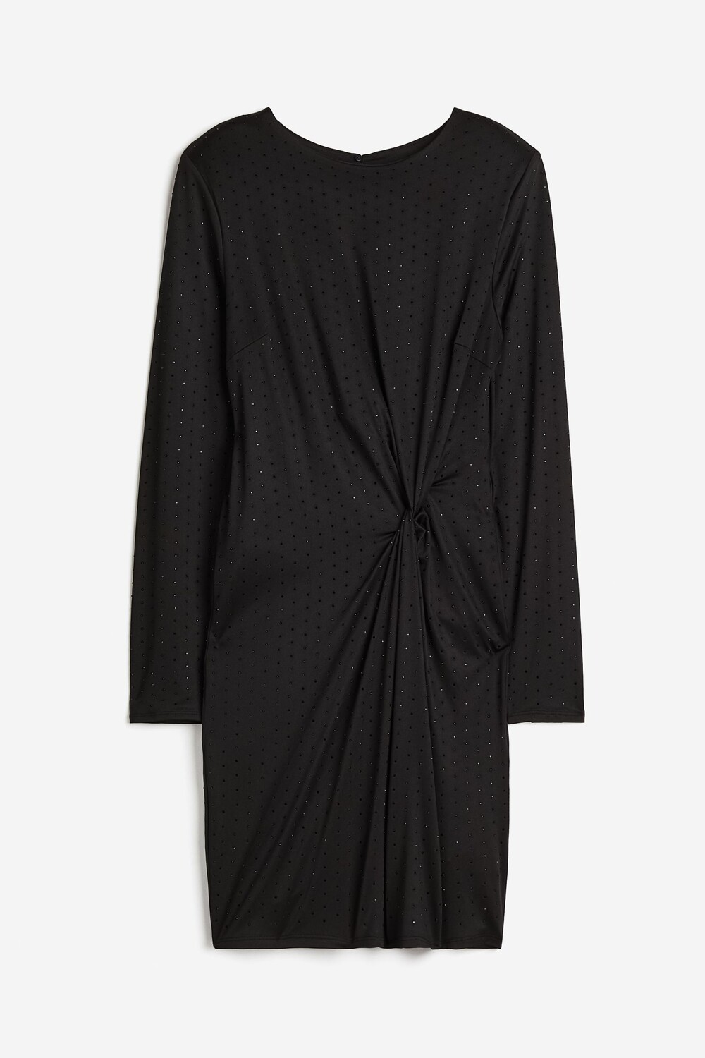 

Платье H&M Knot-detail Jersey, черный