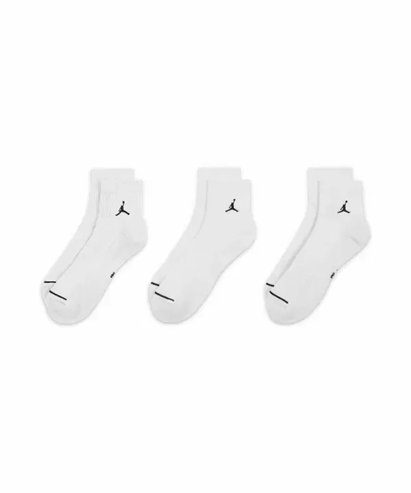 Носки повседневные, 3 пары, Nike, белый/черный — фото 2
