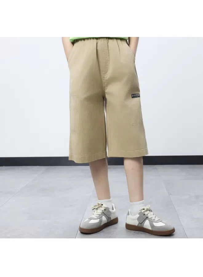 Шорты свободного кроя для мальчиков, Jeanswest, хаки — фото 3