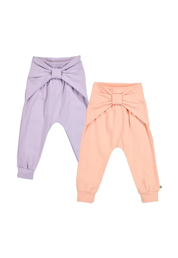 Брюки хлопковые 2Pack Musli By Green Cotton peach-dream, персиковый