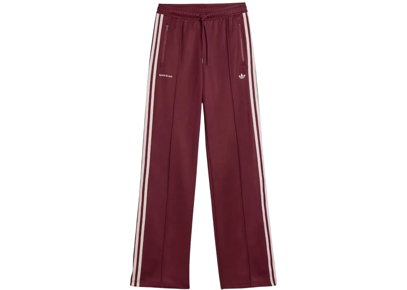 Женские спортивные штаны Adidas x Sporty & Rich, Maroon