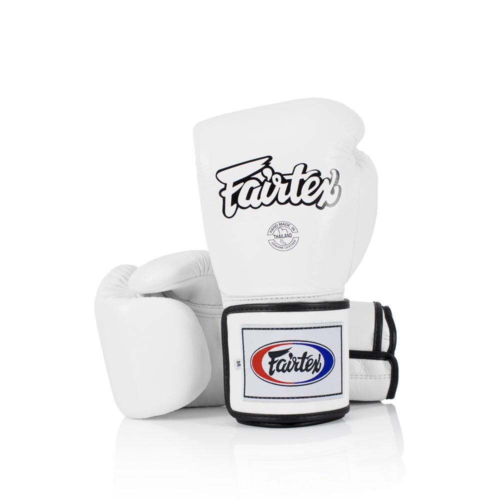 

Боксерские перчатки Fairtex Super Sparring, Locked Thumb, 12 oz., белый