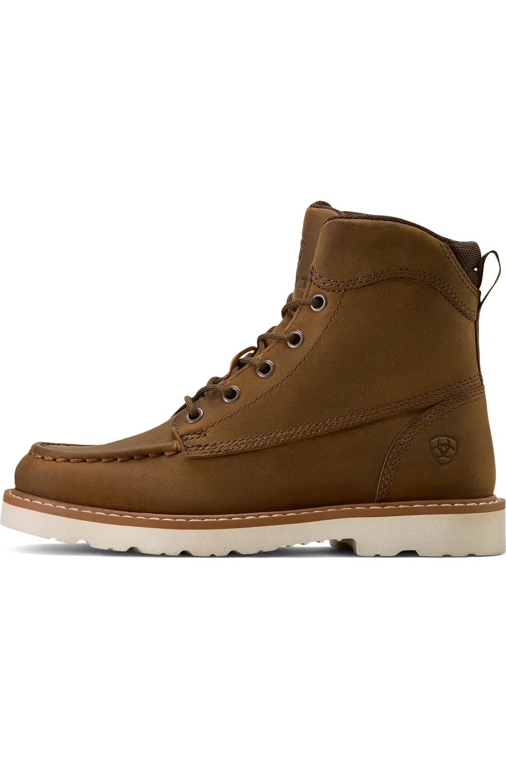 Детские ботинки мокасины со шнуровкой Lift Lacer Ariat, Distressed Brown — фото 3