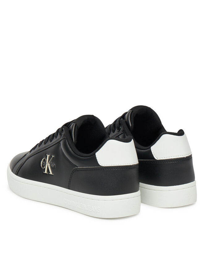 Кроссовки Classic Cupsole Mono Lth Wn YW0YW01902 Calvin Klein Jeans, черный — фото 3
