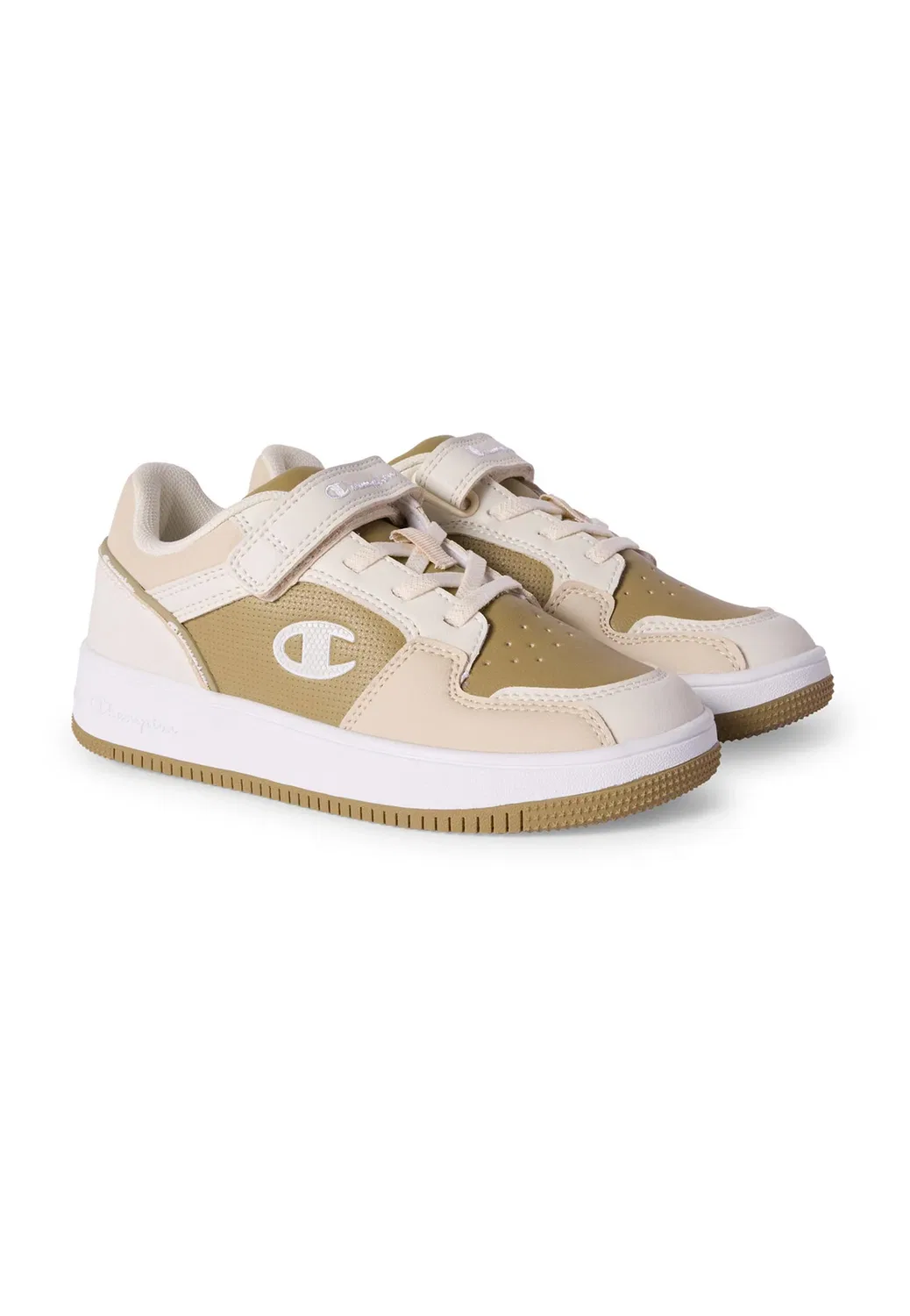 Низкие кроссовки Rebound 2.0 Low G PS для баскетбола - баскетбольные кроссовки Champion, Beige And Light Brown — фото 2