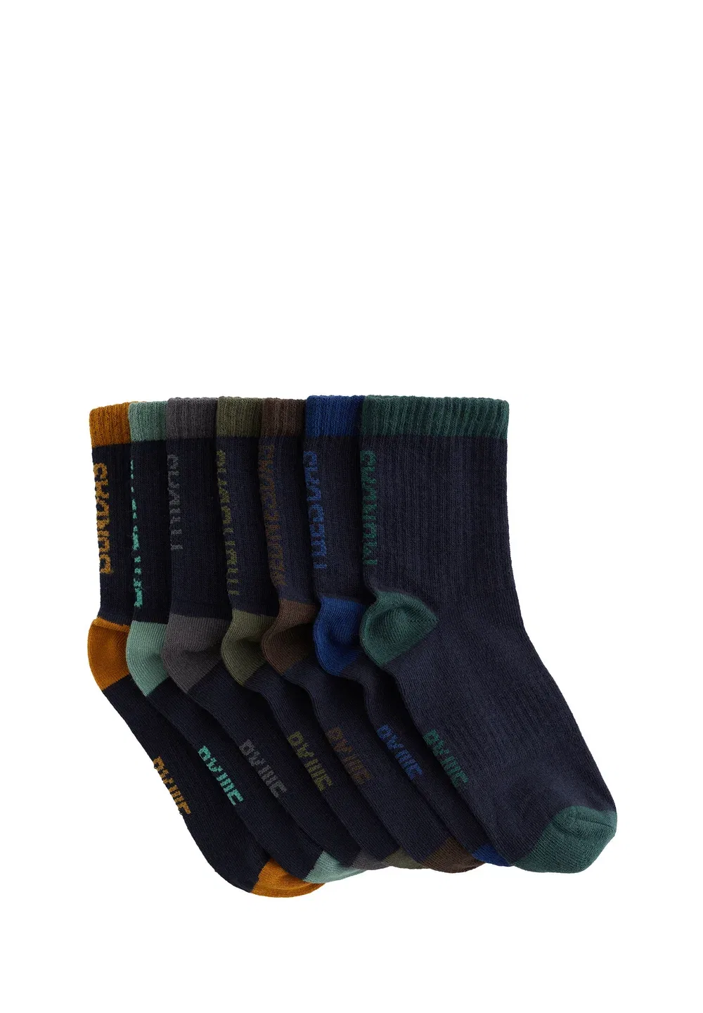 7 пар носков We Fashion, Multi-Coloured