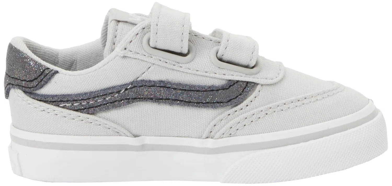 Детские кроссовки для мальчиков с липучкой Brooklyn LS V Vans, Lunar Rock — фото 4
