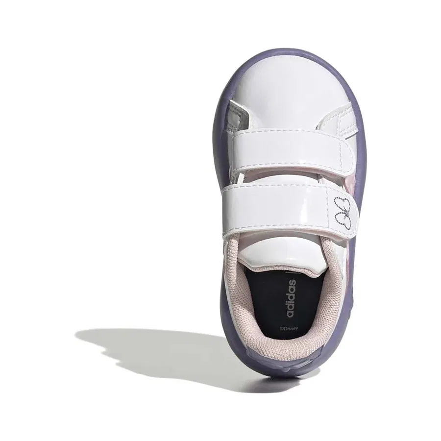 Детские кроссовки с принтом Minnie Mouse Grand Court MinnIe CF I adidas, Белый — фото 3