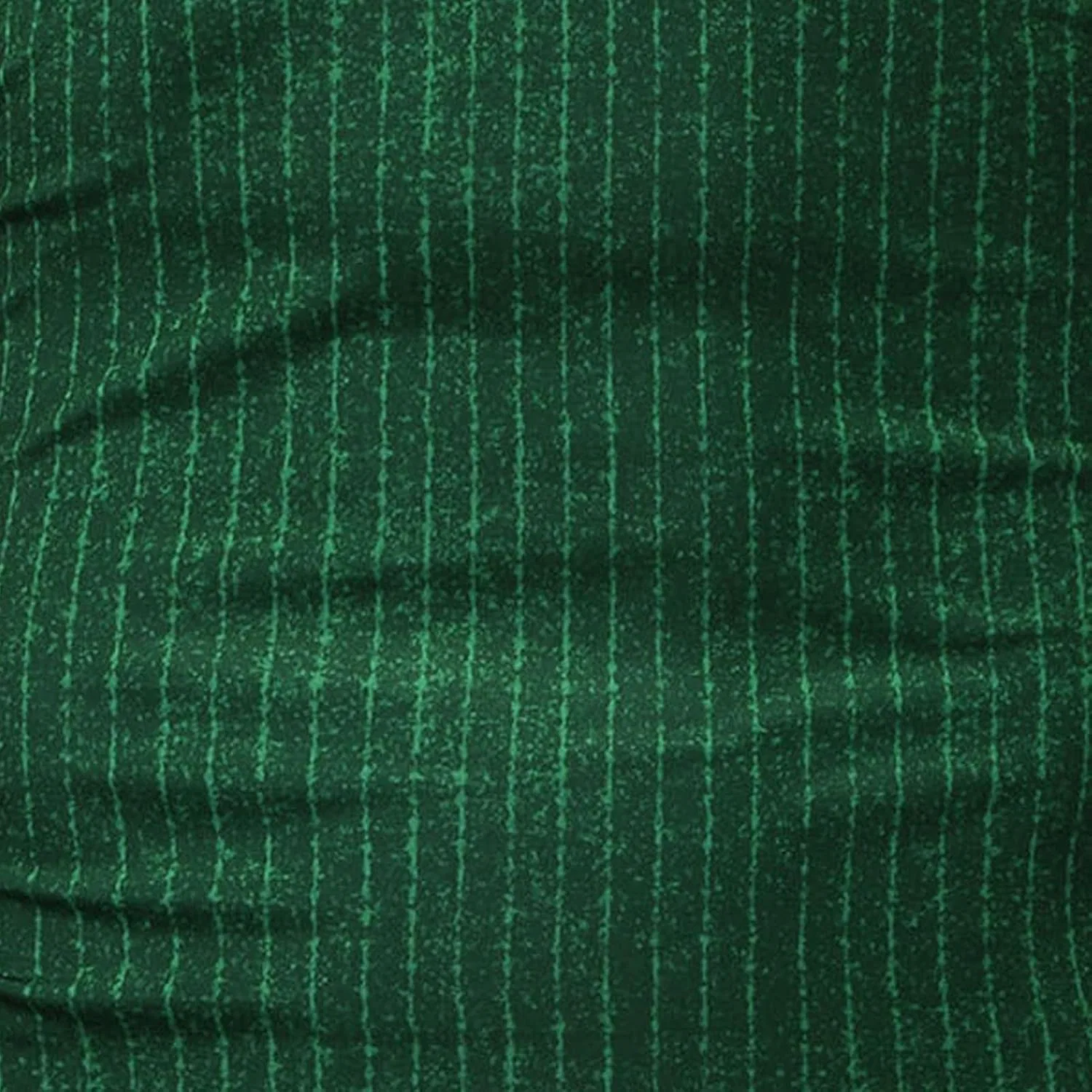 Мужская облегающая футболка поло с молнией Generic, Green — фото 4