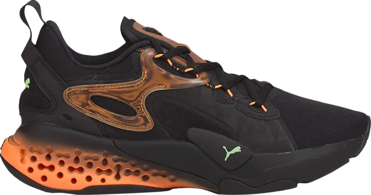 

Кроссовки Puma Xetic Halflife Lenticular Black Neon Citrus, черный