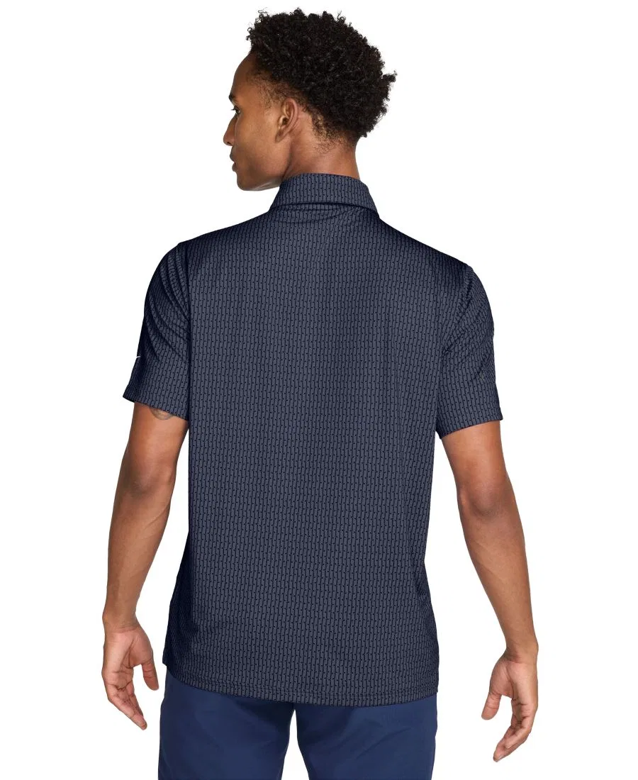 Поло Nike Velocity Dri-FIT для гольфа, мужское, Midnight Navy/White — фото 3