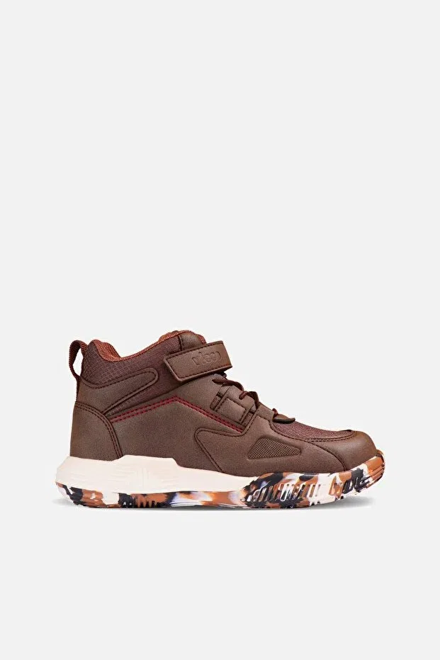 Детские ботинки для мальчиков с принтом Law Camouflage Vicco, Brown