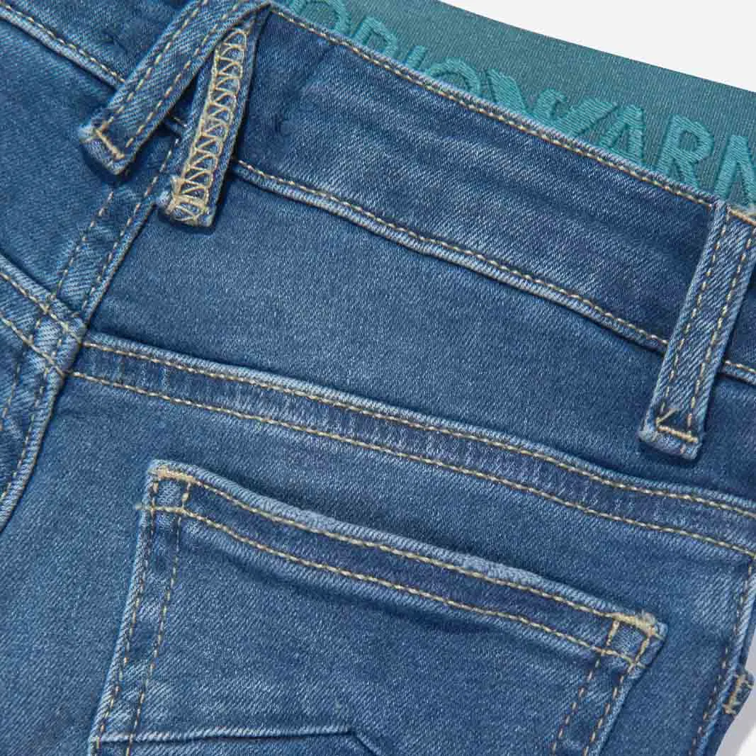 Детские джинсы EMPORIO ARMANI, Blue — фото 4
