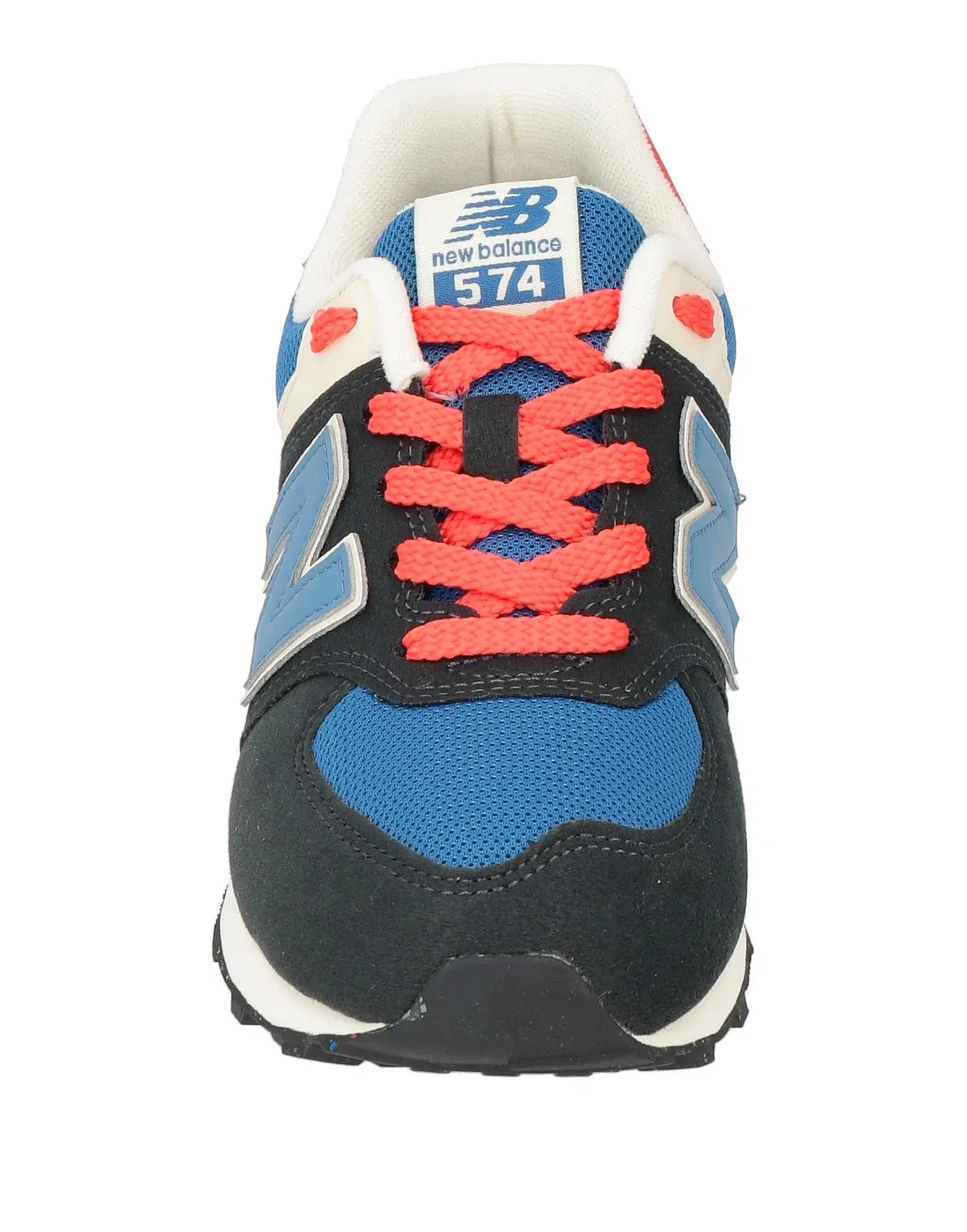 Детские кроссовки для мальчиков с брендовым логотипом New Balance, темно‑синий — фото 4
