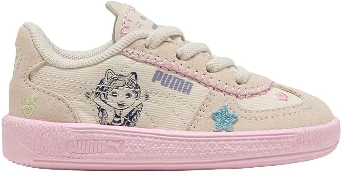 Детские кроссовки для девочек с принтом Palermo PUMA, Beige