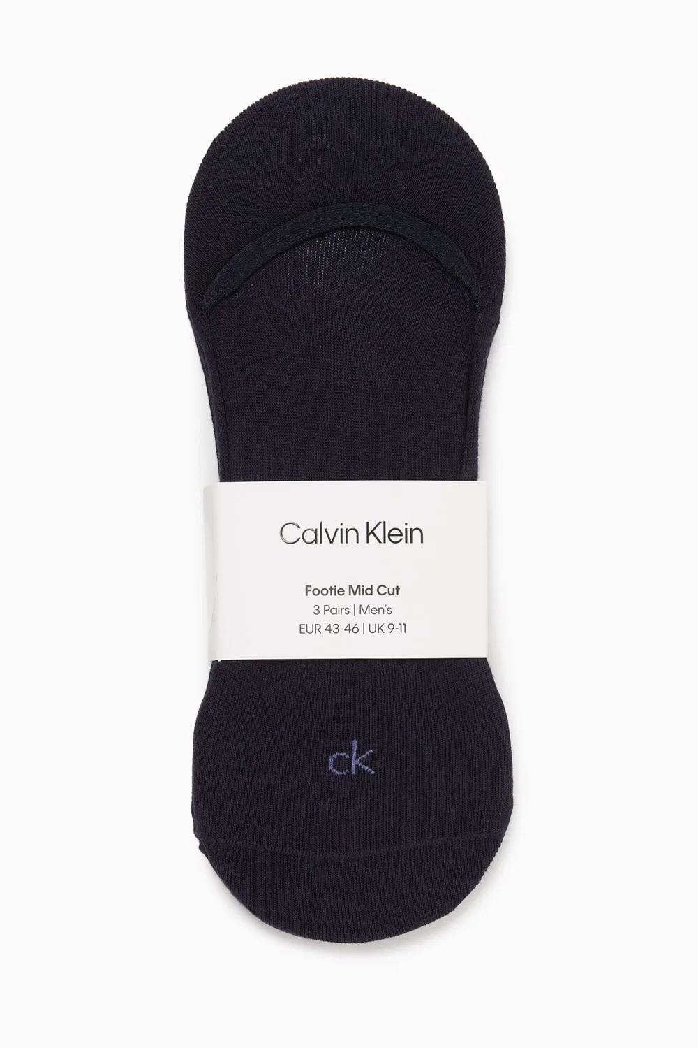 Носки-невидимки с логотипом комплект из 3 пар Calvin Klein