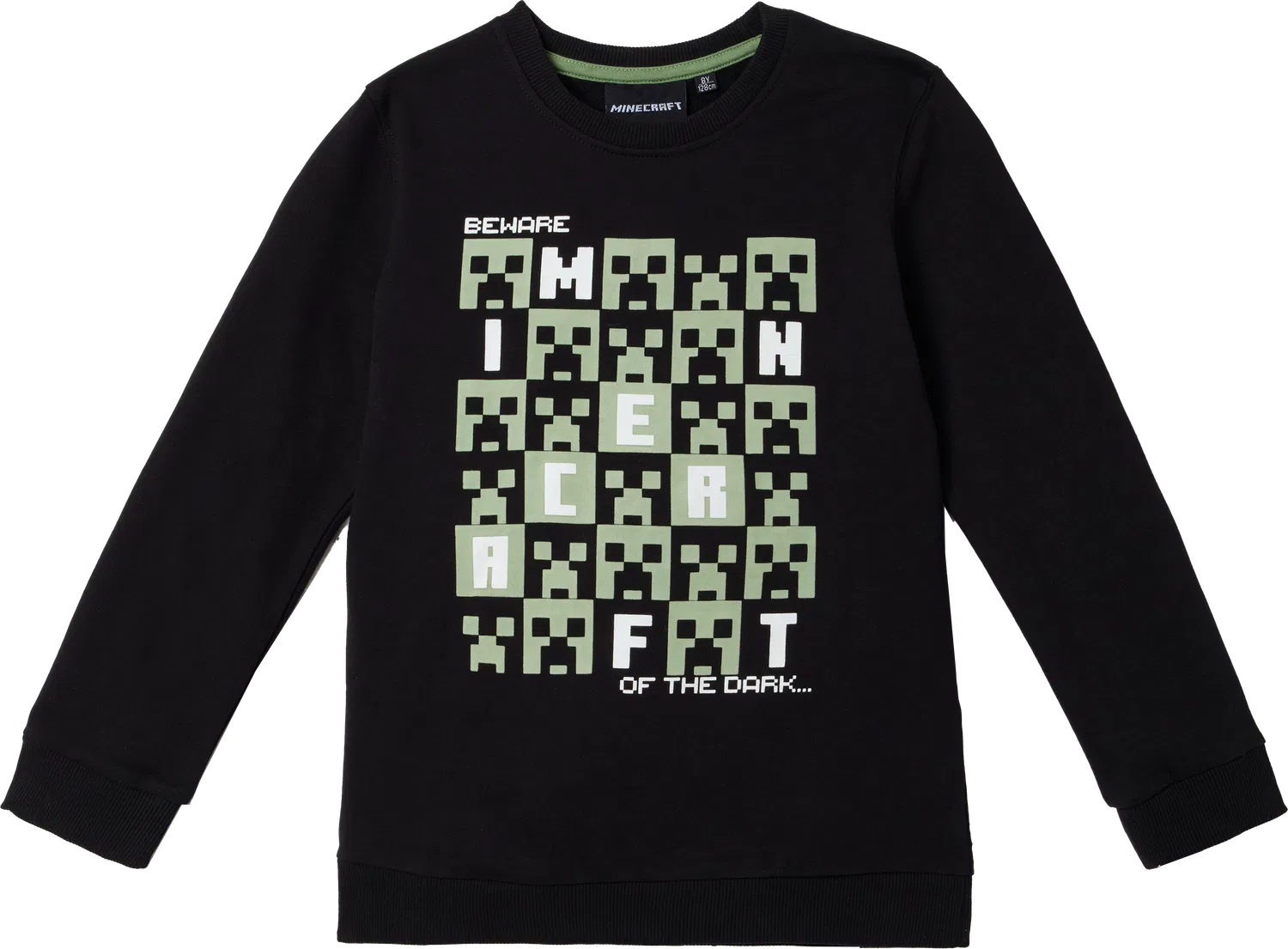 Детский свитер Minecraft, черный