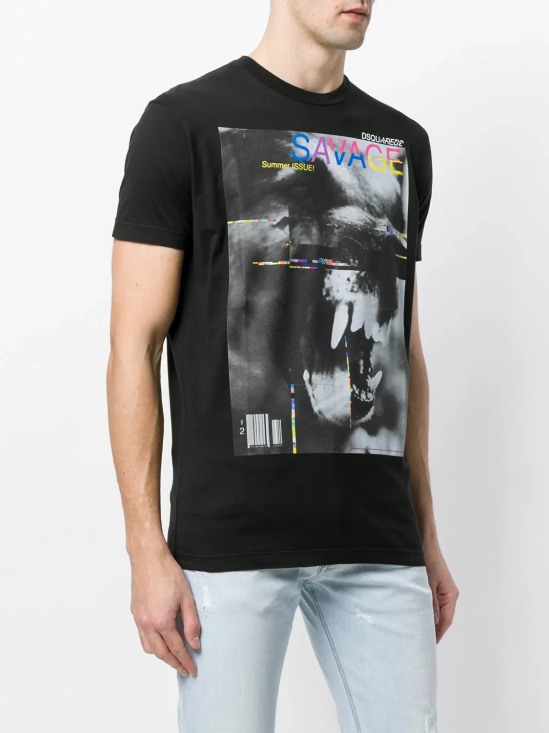 Футболка Savage Dsquared2, черный — фото 3