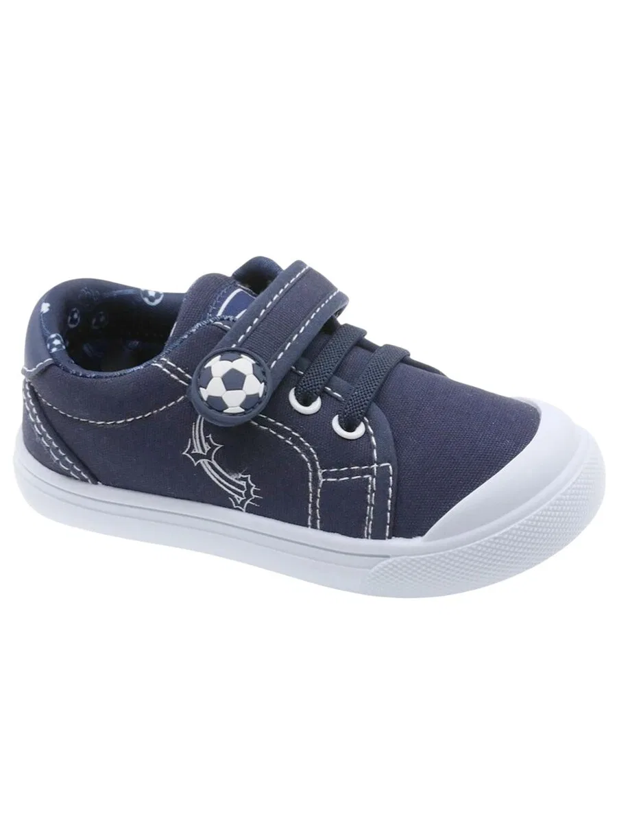 Кроссовки Beppi "Canvas Shoe" темно-синего цвета