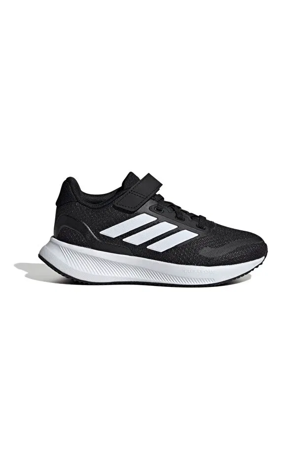 Детские кроссовки для девочек с принтом Runfalcon 5 el c Adidas, Black