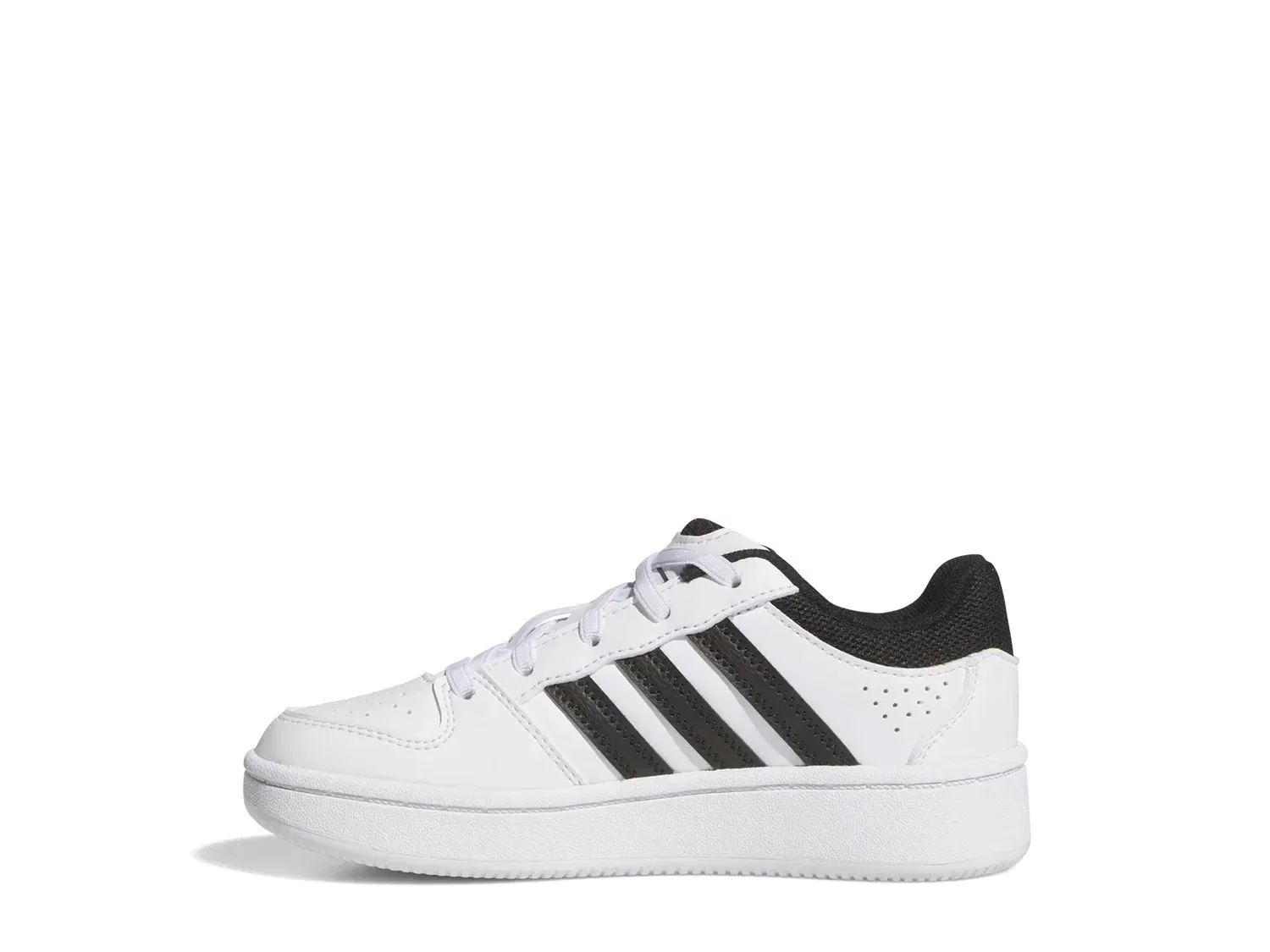 Кроссовки повседневные Hoops Classic, adidas, белые/черные — фото 2