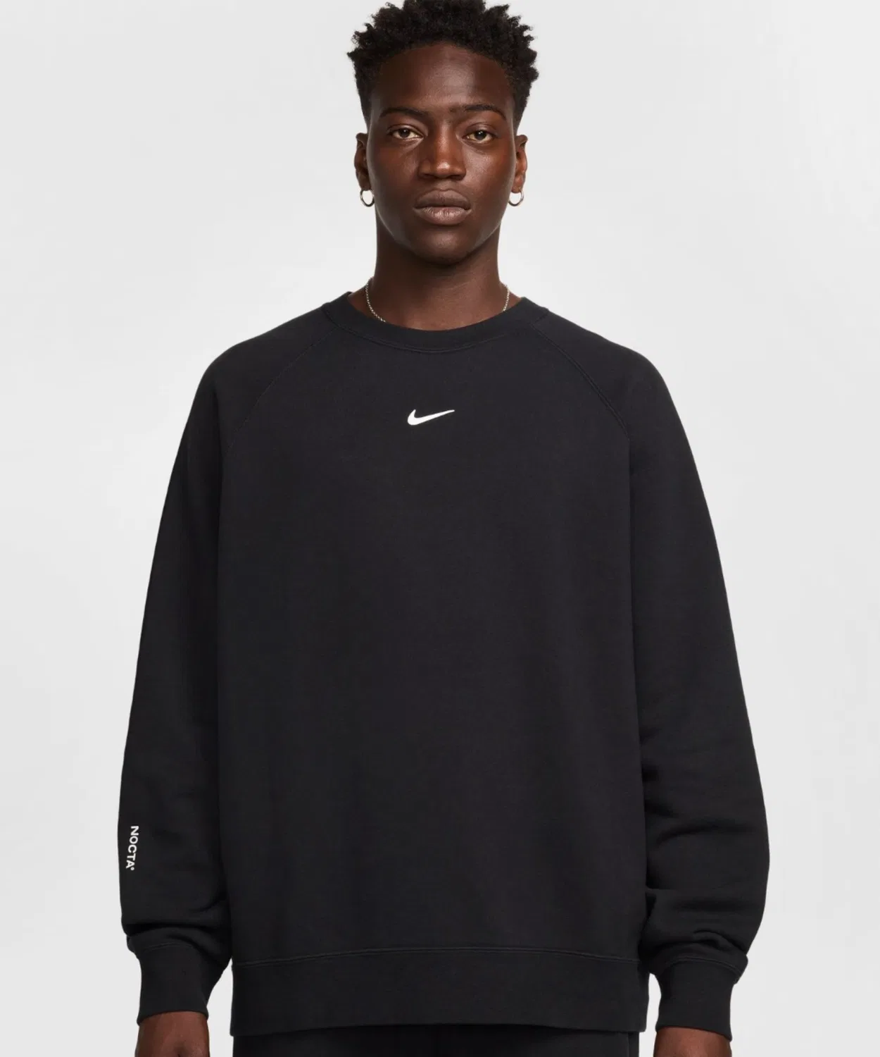 Мужской свитшот с длинным рукавомNOCTA CS Fleece NIKE, Black