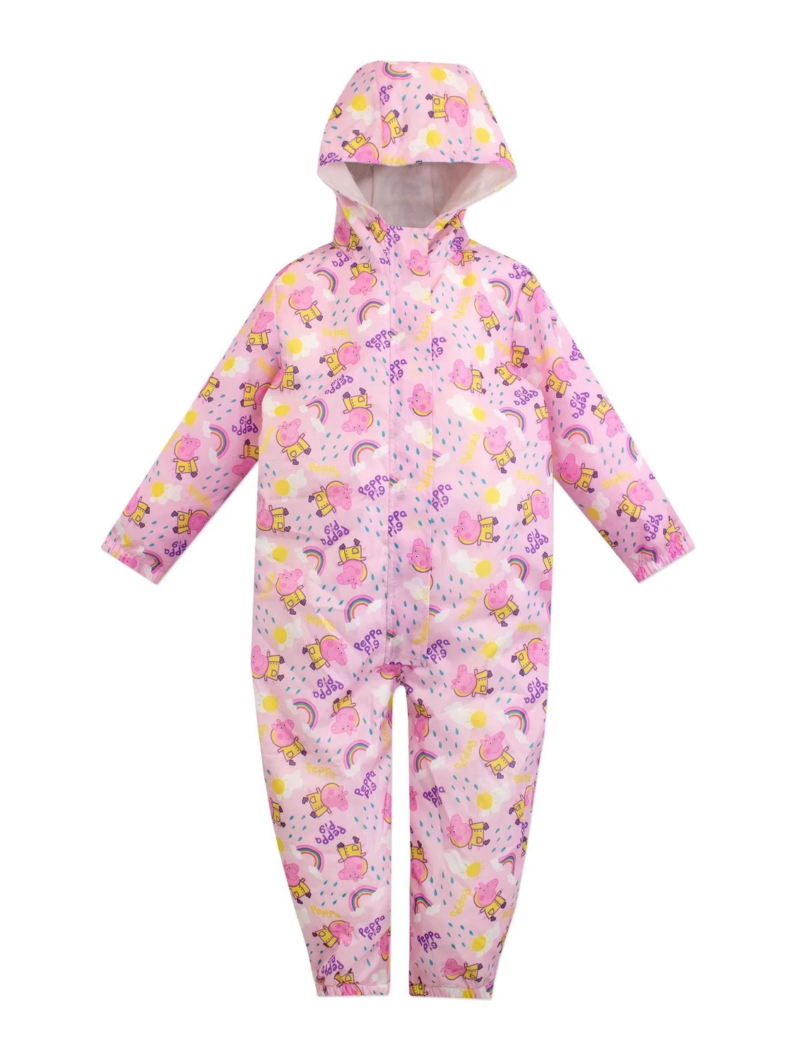 Комбинезон дождевой Peppa Pig Puddle Suit Character, розовый — фото 3