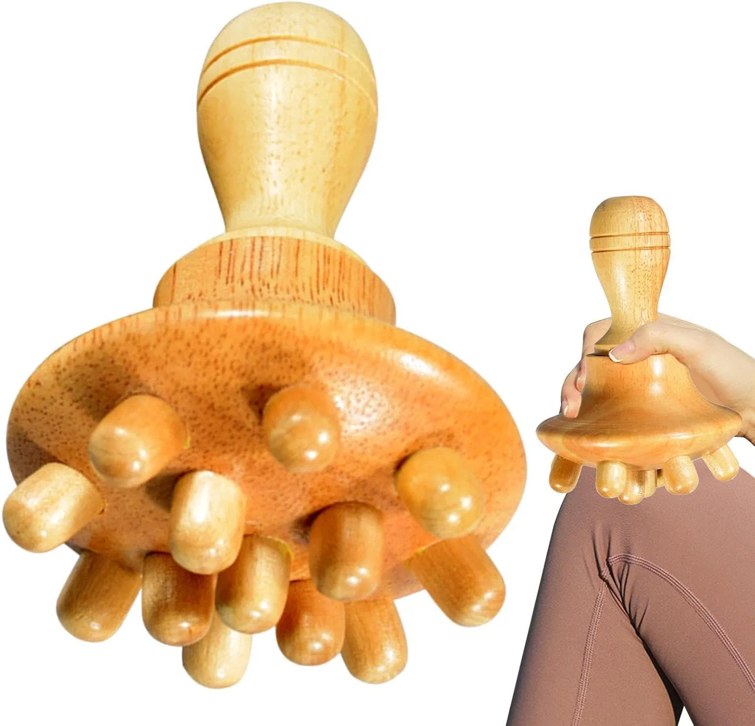 Массажер для тела из бука, Pilz Sculpting, Beige (Blonde) Generisch