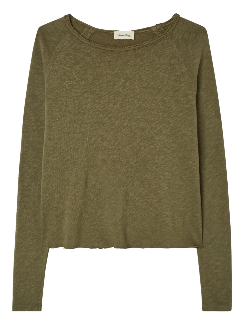 

Футболка Sonoma с вырезом лодочкой American Vintage, зеленый