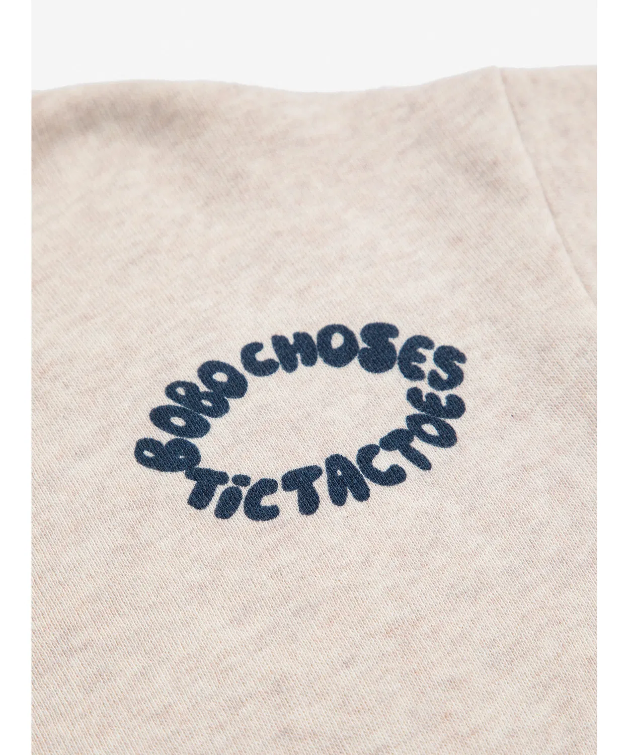 Детский худи с молнией Tic Tac Toe BOBO CHOSES, Off White — фото 3