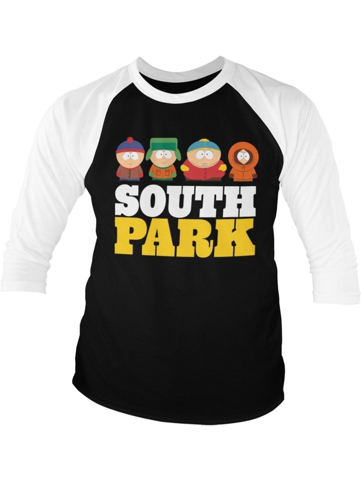 

South Park Белая футболка, Белый, South Park Белая футболка