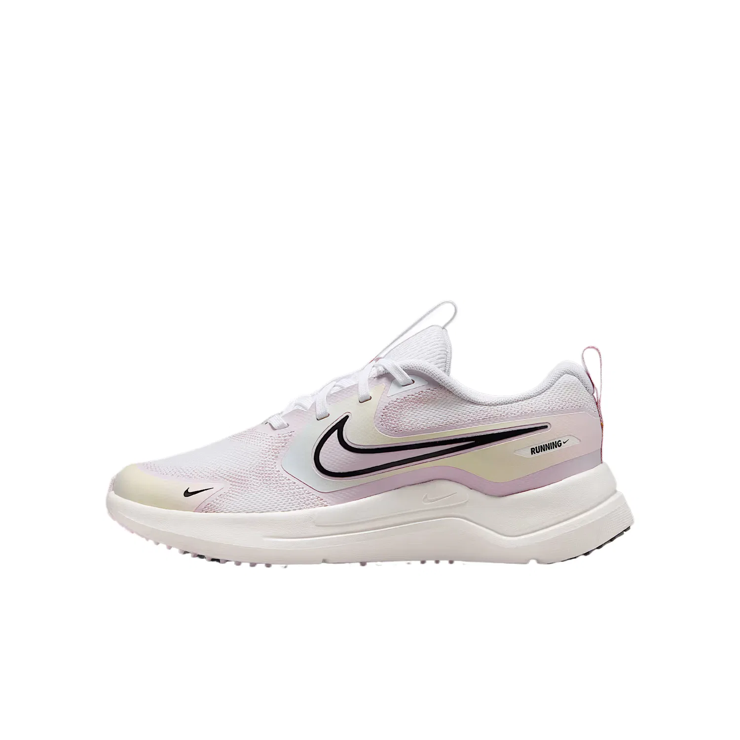 Детские кроссовки для бега Cosmic Runner, Nike, White/Bleached Light Purple/Sail White/Black