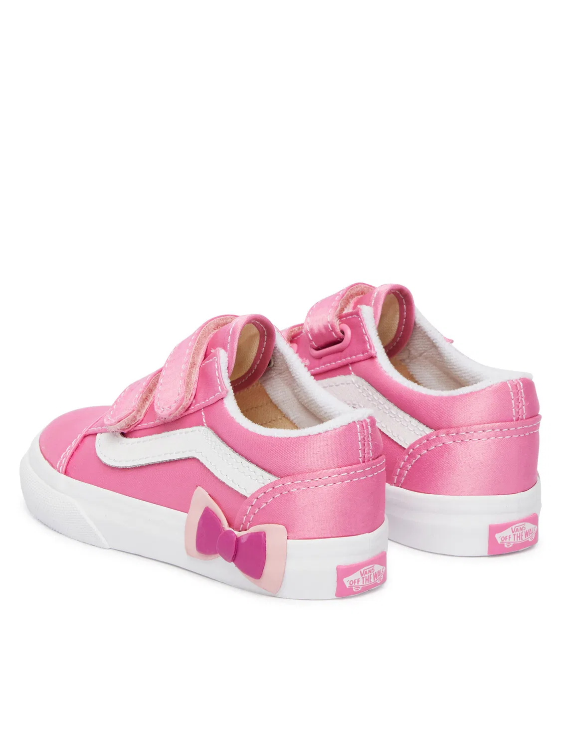 Кроссовки для девочки Old Skool Bow Vans, розовый — фото 3