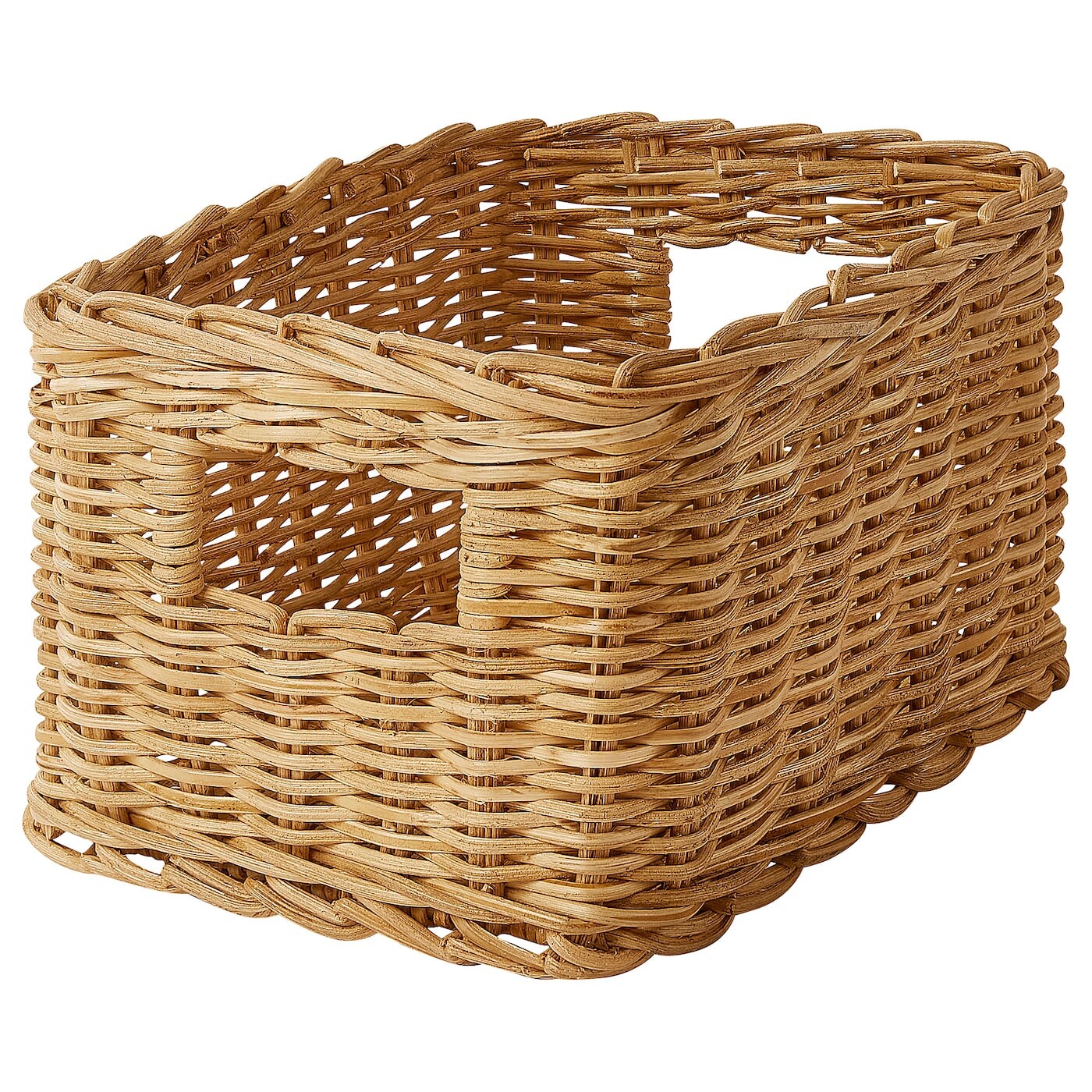 

TRUMMIS ТРУММИС Корзина, ручная работа ротанг, 18x25x14 см IKEA